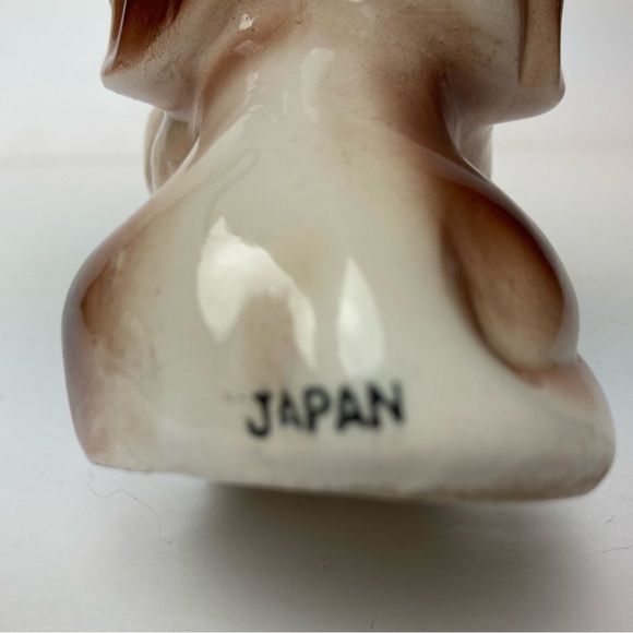 Vintage Antique Japan Miniature Dog Figurine - Picture 9 of 10